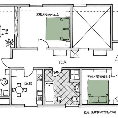 Apartament Ostseeurlaub Mit Parkblick Und Sauna